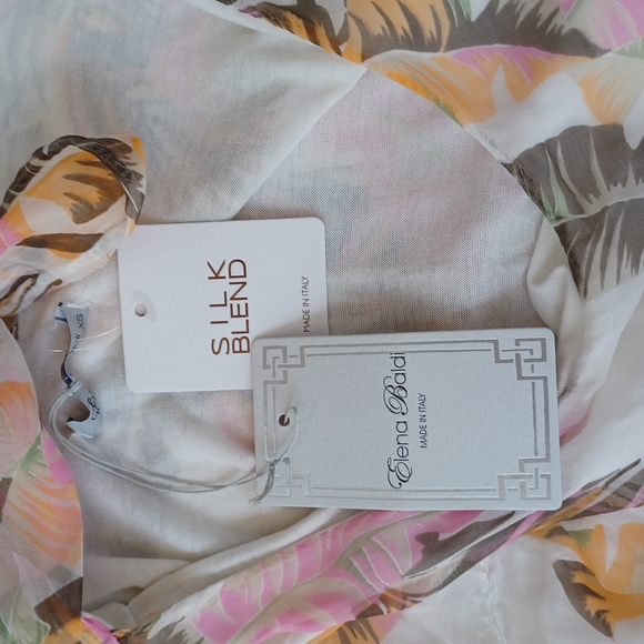 Elena Baldi Silk Dress Size XS - Picture 10 of 12